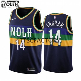 Dres New Orleans Pelicans Brandon Ingram 14 Nike 2022-23 City Edition Navy Swingman - Dječji